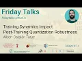 Training Dynamics Impact Post-Training Quantization Robustness - Albert Catalan-Tatjer