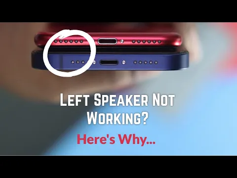 Download MP3 Why Left Speaker Not Working on iPhone?