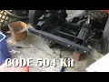 I Start Installing My Code 504 Kit For The Frame Swap of my 1954 Chevy to my 1986 S10 Chassis