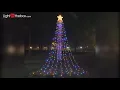 3 5M 96LEDs Snowflake Curtain String Lights-8368906