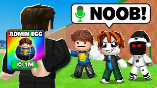 I Snuck Into Toxic KIDS ONLY SERVER in Steal an EGG!