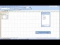 How To Create A Pivot Table In Excel 2003 Part 1