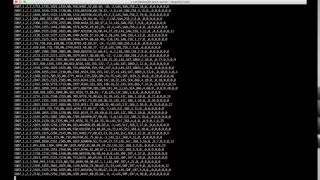 Print a data file in Bash with Cat
