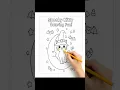 Cute Halloween Cat Coloring Sheet Printable Kids Activity Instant Download