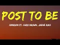 Omarion ft Chris Brown Jhene Aiko - Post To Be
