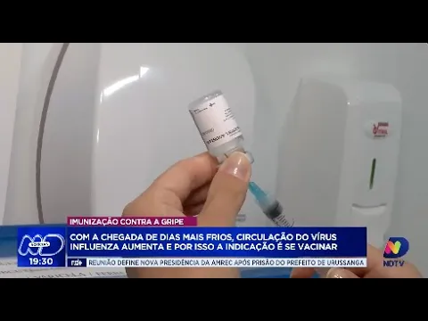 Vacinação contra a gripe ganha destaque com a chegada dos dias mais frios