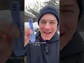 Doctor shows off UV rays in the winter