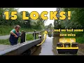 Download Lagu Taking Our Narrowboat Through 15 Locks | Neewer C28 Radio Mic Test | Vlog 174
