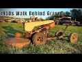 Will this Vintage 1950s Gravely Walk Behind Tractor Run After Sitting for Years