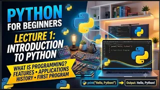 Python for Beginners Lecture 1 3 Python Basics Variables Data Types Conditions