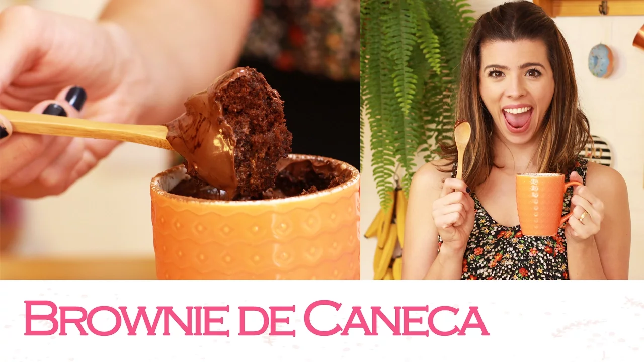 MELHOR BOLO DE CHOCOLATE PRONTO EM 4 MINUTOS. 