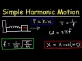 How To Solve Simple Harmonic Motion Problems In Physics