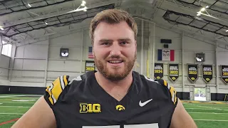 Michael Myslinski Iowa Football Media Day