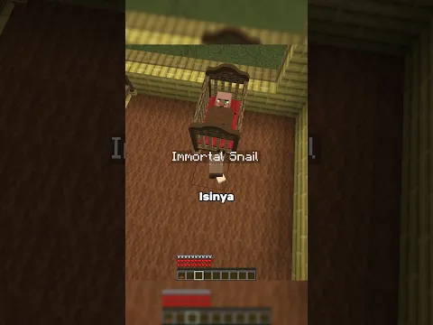 Aku Menjadi Imortal Siput Di Minecraft
