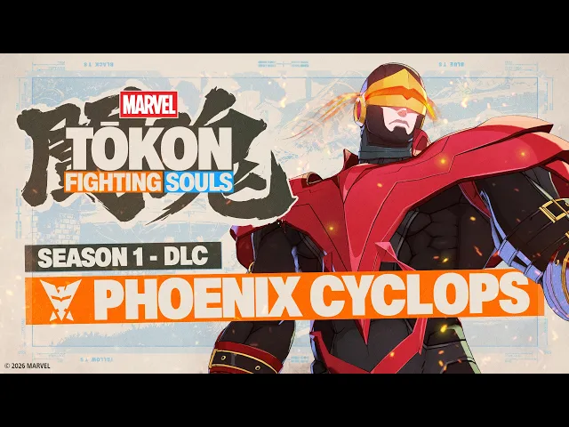 MARVEL Tōkon: Fighting Souls | Year 1 DLC Character - Phoenix Cyclops