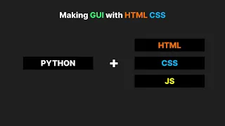 Combining Python with HTML CSS JS