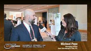 Michael Pepe at Construction SuperConference 2023