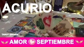 ACUARIO ♒️ AMOR SEPTIEMBRE 2026💖HOY TAROT AMOR
