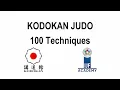 KODOKAN JUDO 100 Techniques PV