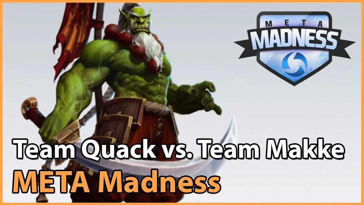 ► Team QuackNiix vs. Team Makke - META Madness Playoffs - Heroes of the Storm Esports