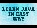 LEARN JAVA IN 5 MINUTE JAVA TUTORIAL INTRODUCTION PART 1 Bus5Minute