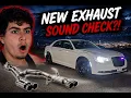 TOOK MY WHOLE EXHAUST OFF OF MY CHRYSLER 300 LOUD