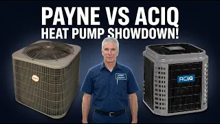 Premium Heat Pump Showdown ACiQ H4H7T vs Payne PH8TAN5