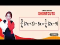 How to Solve Multi Step Linear Equations Fast Step by Step 3 Examples