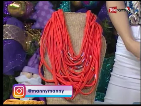 Aprenda a realizar collares de tela paso a paso