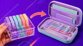 TRUCOS ESCOLARES VIRALÍSIMOS 🎒 | School Hacks para Clases
