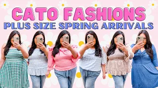 CATO FASHIONS PLUS SIZE TRY ON HAUL 2022 I NEW ARRIVALS FOR SPRING SUMMER I PLUS SIZE FASHION
