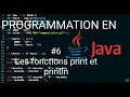 programmer en java DEBUTANT 6 les function print et println