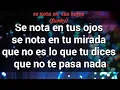 Se nota en tus ojos(Funky)letra