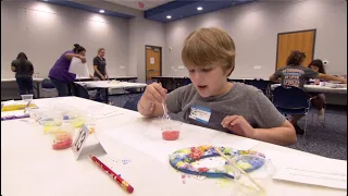 Community Gathers to Contribute to Community Art Project for Garland Central Library