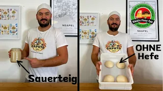 Einen italienischen Pizzateig Selber Machen mit lediglich 4 Zutaten. || How to make a simple Italian. 