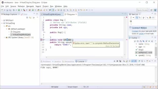 SoloLearn Java Objects Part 3 - Attributes and Getter and Setter Methods