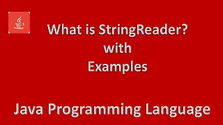 StringReader Example