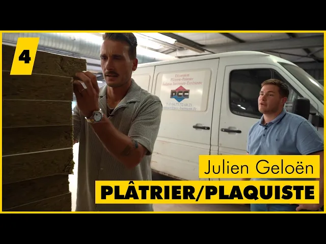 Quentin, plâtrier plaquiste - Les rencontres de Julien Geloën