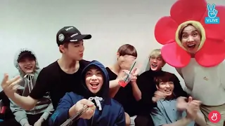 BTS Celebrating Chuseok with Armys on Vlive ENG SUB 2016