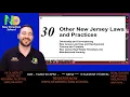 Other New Jersey Laws and Practices