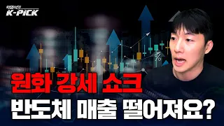 환율 1,300원대 진입, 반도체주 매출 빠지나? 환율에 따른 투자전략 정리