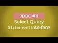 Selecting Data using Java App from DB JDBC