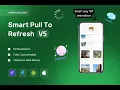 FlutterFlow Pull to Refresh Widget GIF Animation