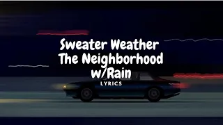 Download POV your listening to Sweater Weather in a car while its raining MP3