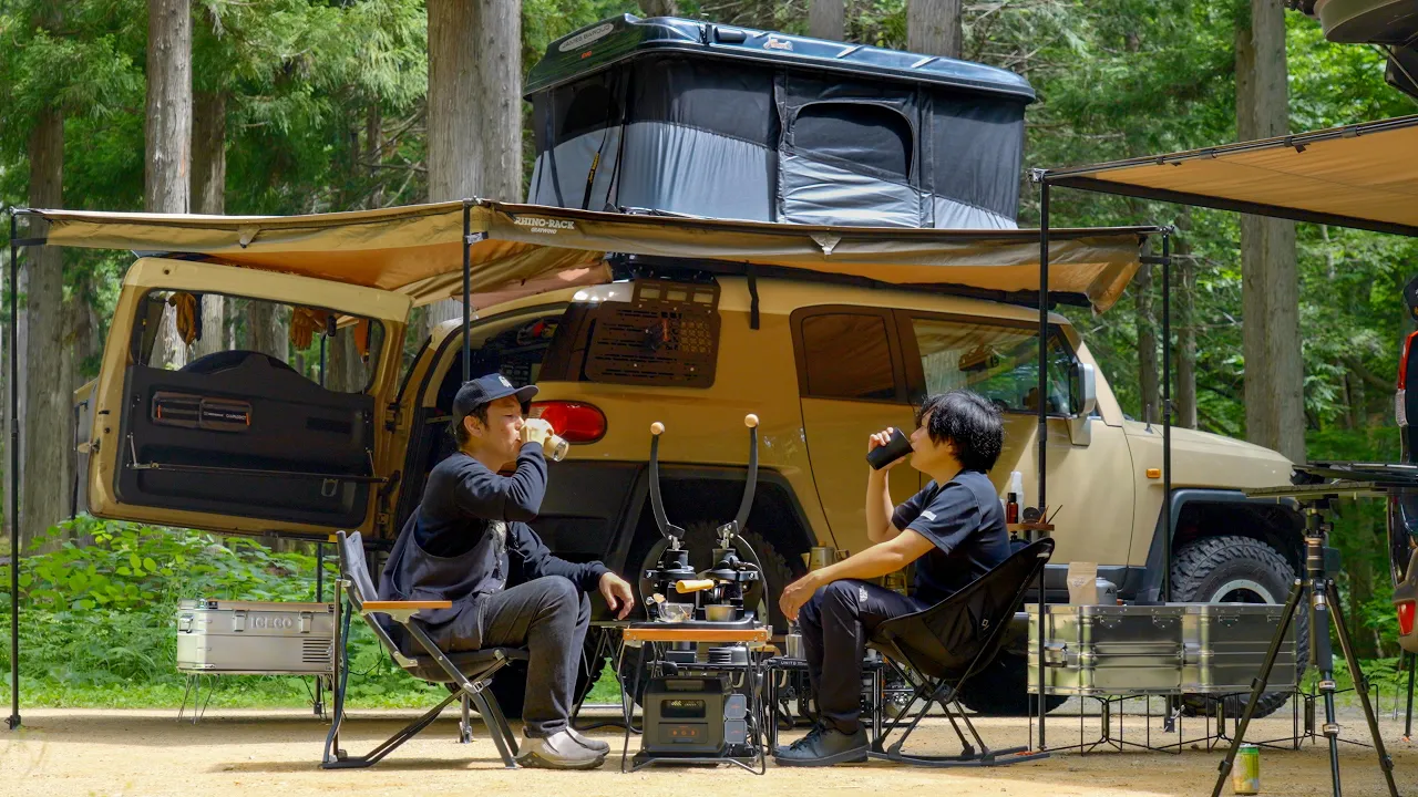 アフォガードとDual Espresso キャンプ 【ひるがの高原キャンプ場】 썸네일