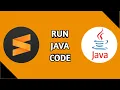 How to Run Java Program in Sublime Text Editor