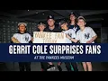 Gerrit Cole Surprises Fans at the Yankees Museum NEW YORK YANKEES 2024