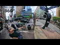360 Stroll - Crossing W 32nd St 6th Ave NYC