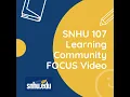 Week 7 HOMEWORK HELP - SNHU 107 LC FOCUS Final Project Overview Academic Success Plan