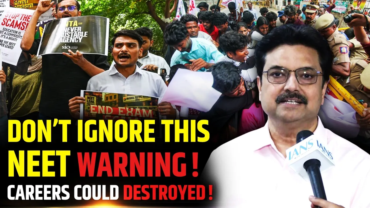 NEET Protest पर बड़ा विवाद | क्या छात्रों का भविष्य खतरे में है जानिए Prof. Yogesh Singh से | NTA